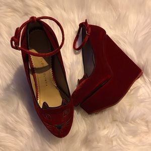 Charlotte Olympia Tessa Platform Wedges